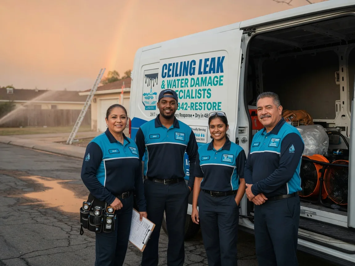 Ceiling Leak Cleanup company in Rocky, OK