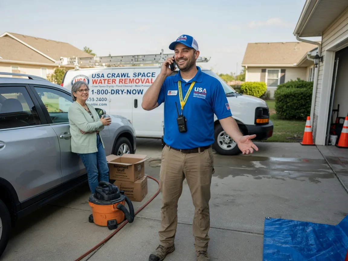 Crawl Space Water Removal Rocky, OK FAQs